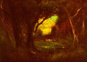 Woodland Scene, William Keith